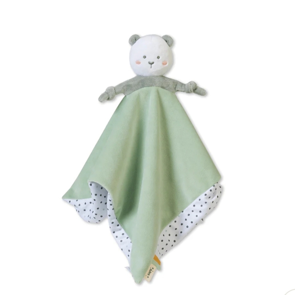 SARO BNWT Sweet & Fun” Comforter Blankie - Yellow & Green O/S